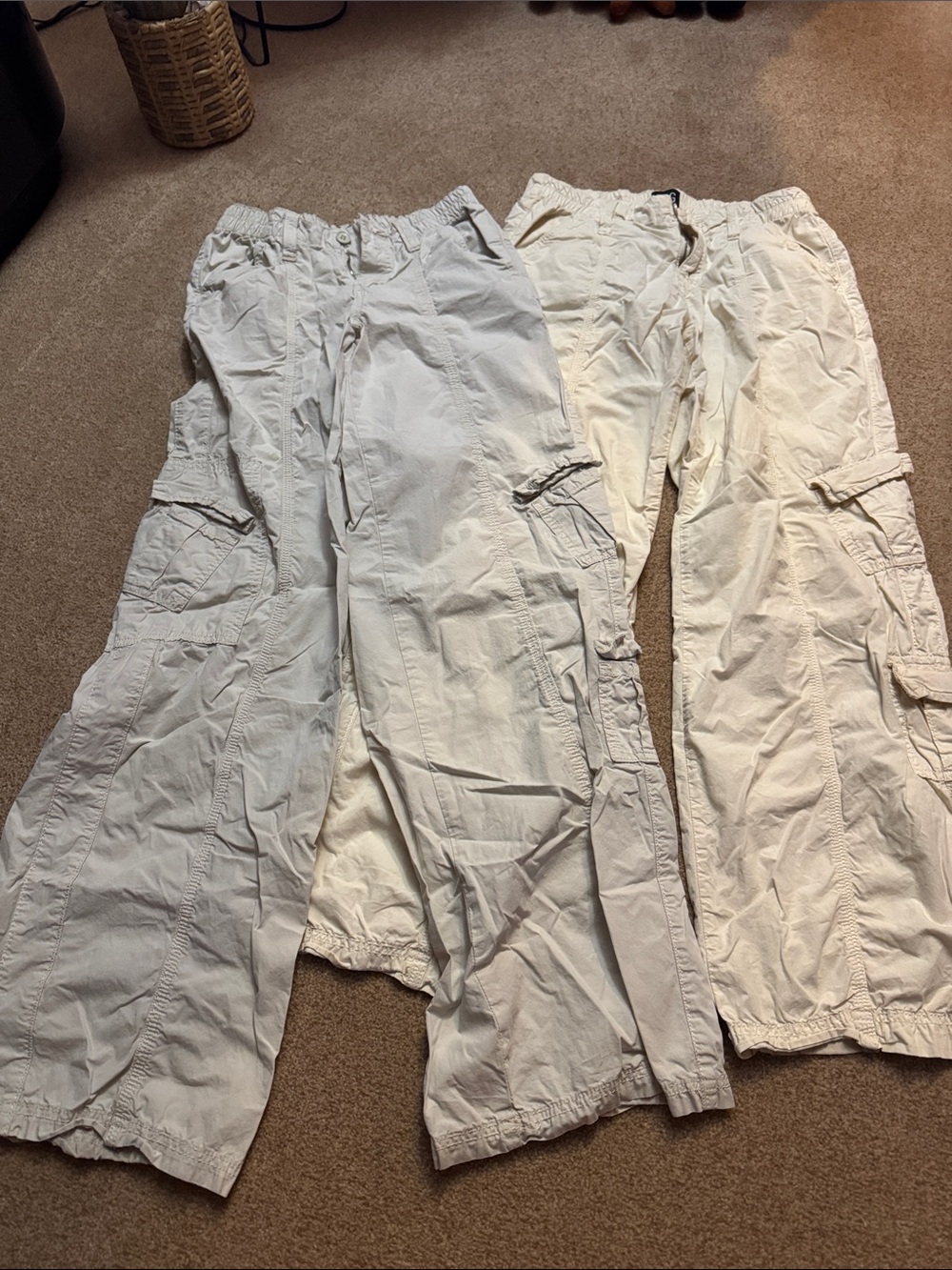 Lot of 2 BDG Gorpcore Cargo Pants size small and extra small